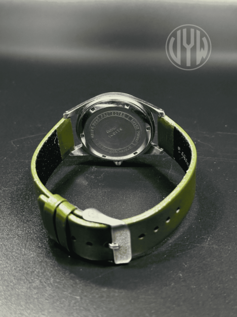 Rare Vintage HMT Pilot Green Dial Silver Figure Hand Winding {Hand winding} Men's Watch Movement 17 Jewels - Image 8