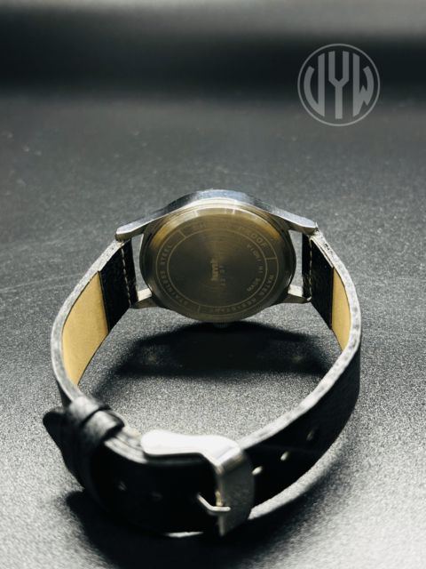 Rare Vintage HMT Black Pilot Dial Hand Winding {Hand winding} Men's Watch Movement 17 Jewels - Image 8