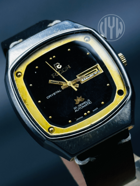 Man RICOH CRYSTAL automatic Vintage Men's Wrist Watches All stainless steel Date Japan Shockproof /Waterresistant - Image 6