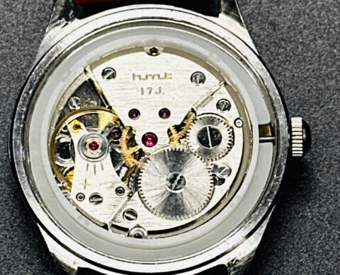Rare Vintage HMT Green Jubilee Dial Hand Winding {Hand winding} Men's Watch Movement 17 Jewels - Image 9