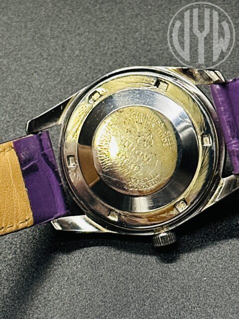 Rare Vintage Titoni Airmaster Rotomatic 25 Jewels White Dial Only Date Swiss Made Men's Wrist Watch - Image 9